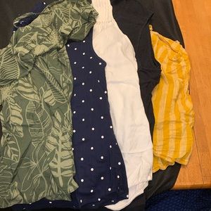 Five Old Navy tops!